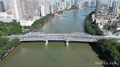 航拍<strong>广州</strong>珠江海珠桥